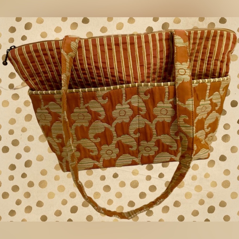 Maruca Handmade Boulder CO Floral Tapestry Shoulder Bag